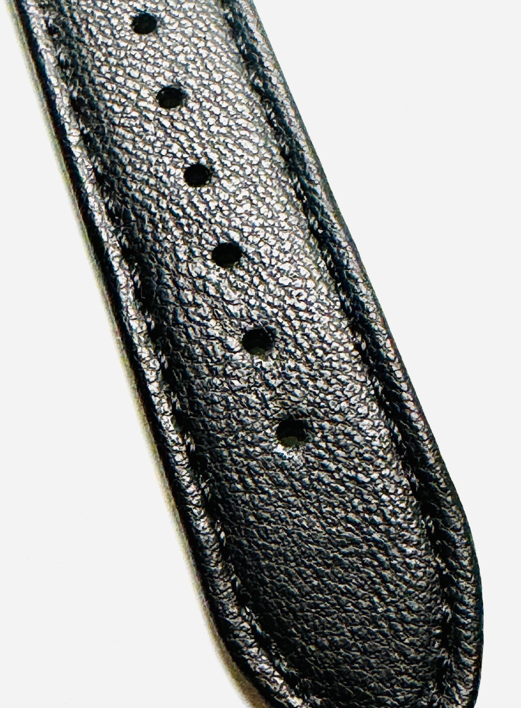 Black Mela "Leather" Strap
